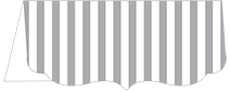 Lineation Grey Crenelle Folded Card 4 x 9 Folded - 10/Pk