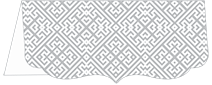 Maze Grey Crenelle Folded Card 4 x 9 Folded - 10/Pk