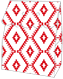 Rhombus Red Favor Box Style B (10 per pack)
