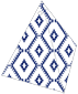 Rhombus Sapphire Favor Box Style C (10 per pack)