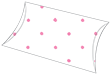 Polkadot Pink Favor Box Style D (10 per pack)