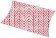 Oblique Red Favor Box Style D (10 per pack)