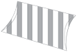 Lineation Grey Favor Box Style D (10 per pack)