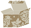 Renaissance Bronze Favor Box Style M (10 per pack)