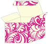 Nature Hot Pink Favor Box Style M (10 per pack)