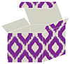 Indonesia Purple Favor Box Style M (10 per pack)