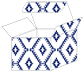 Rhombus Sapphire Favor Box Style S (10 per pack)