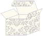 Floral Grey Favor Box Style S (10 per pack)
