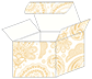 Paisley Gold Favor Box Style S (10 per pack)