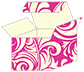 Nature Hot Pink Favor Box Style S (10 per pack)