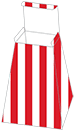 Lineation Red Favor Box Style T (10 per pack)
