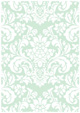 Floral Green Tea Flat Card 3 1/2 x 5 - 25/Pk