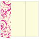 Nature Hot Pink Gate Fold Invitation Style A (5 x 7) - 10/Pk