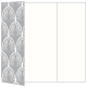 Glamour Grey Gate Fold Invitation Style A (5 x 7) - 10/Pk