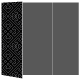 Maze Noir Gate Fold Invitation Style A (5 x 7) - 10/Pk