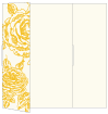 Rose Gold Gate Fold Invitation Style B (5 1/4 x 7 3/4)