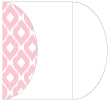 Indonesia Pink Gate Fold Invitation Style C (5 1/4 x 7 1/4)