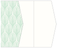 Glamour Green Tea Gate Fold Invitation Style E (5 1/8 x 7 1/8)