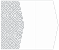 Maze Grey Gate Fold Invitation Style E (5 1/8 x 7 1/8)