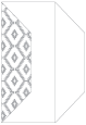 Rhombus Grey Gate Fold Invitation Style F (3 7/8 x 9)