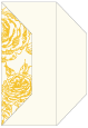 Rose Gold Gate Fold Invitation Style F (3 7/8 x 9)