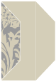 Renaissance Ash Gate Fold Invitation Style F (3 7/8 x 9)