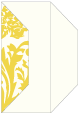 Renaissance Lime Gate Fold Invitation Style F (3 7/8 x 9)