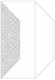 Maze Grey Gate Fold Invitation Style F (3 7/8 x 9)