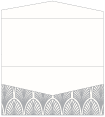 Glamour Grey Pocket Invitation Style A4 (4 x 9)