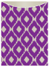 Indonesia Purple Jacket Invitation Style A2 (5 1/8 x 7 1/8)