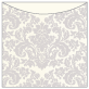 Floral Grey Jacket Invitation Style A3 (5 5/8 x 5 5/8)
