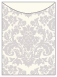 Floral Grey Jacket Invitation Style A4 (3 3/4 x 5 1/8)