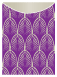 Glamour Purple Jacket Invitation Style A4 (3 3/4 x 5 1/8)