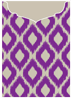 Indonesia Purple Jacket Invitation Style C2 (5 1/8 x 7 1/8)