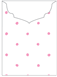Polkadot Pink Jacket Invitation Style C4 (3 3/4 x 5 1/8)