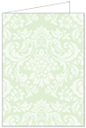 Floral Green Tea Landscape Card 3 1/2 x 5 - 25/Pk