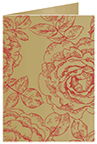 Rose Hena Landscape Card 3 1/2 x 5 - 25/Pk