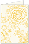 Rose Gold Landscape Card 3 1/2 x 5 - 25/Pk