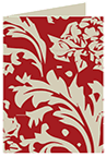 Renaissance Red Landscape Card 3 1/2 x 5 - 25/Pk