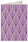Glamour Purple Landscape Card 3 1/2 x 5 - 25/Pk
