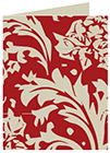 Renaissance Red Landscape Card 4 1/4 x 5 1/2 - 25/Pk