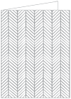 Oblique Grey Landscape Card 4 1/4 x 5 1/2 - 25/Pk