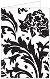 Renaissance Black Landscape Card 4 1/2 x 6 1/4 - 25/Pk