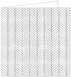 Oblique Grey Landscape Card 5 3/4 x 5 3/4 - 25/Pk