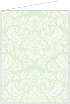 Floral Green Tea Landscape Card 5 x 7 - 25/Pk