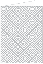Maze Grey Landscape Card 5 x 7 - 25/Pk