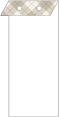 Tartan Grey Layer Invitation Cover (3 7/8 x 9 1/4) - 25/Pk