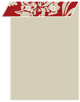 Renaissance Red Layer Invitation Cover (5 3/8 x 7 3/4) - 25/Pk