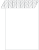 Oblique Grey Layer Invitation Cover (5 3/8 x 7 3/4) - 25/Pk