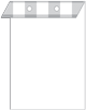 Gingham Grey Layer Invitation Cover (5 3/8 x 7 3/4) - 25/Pk
